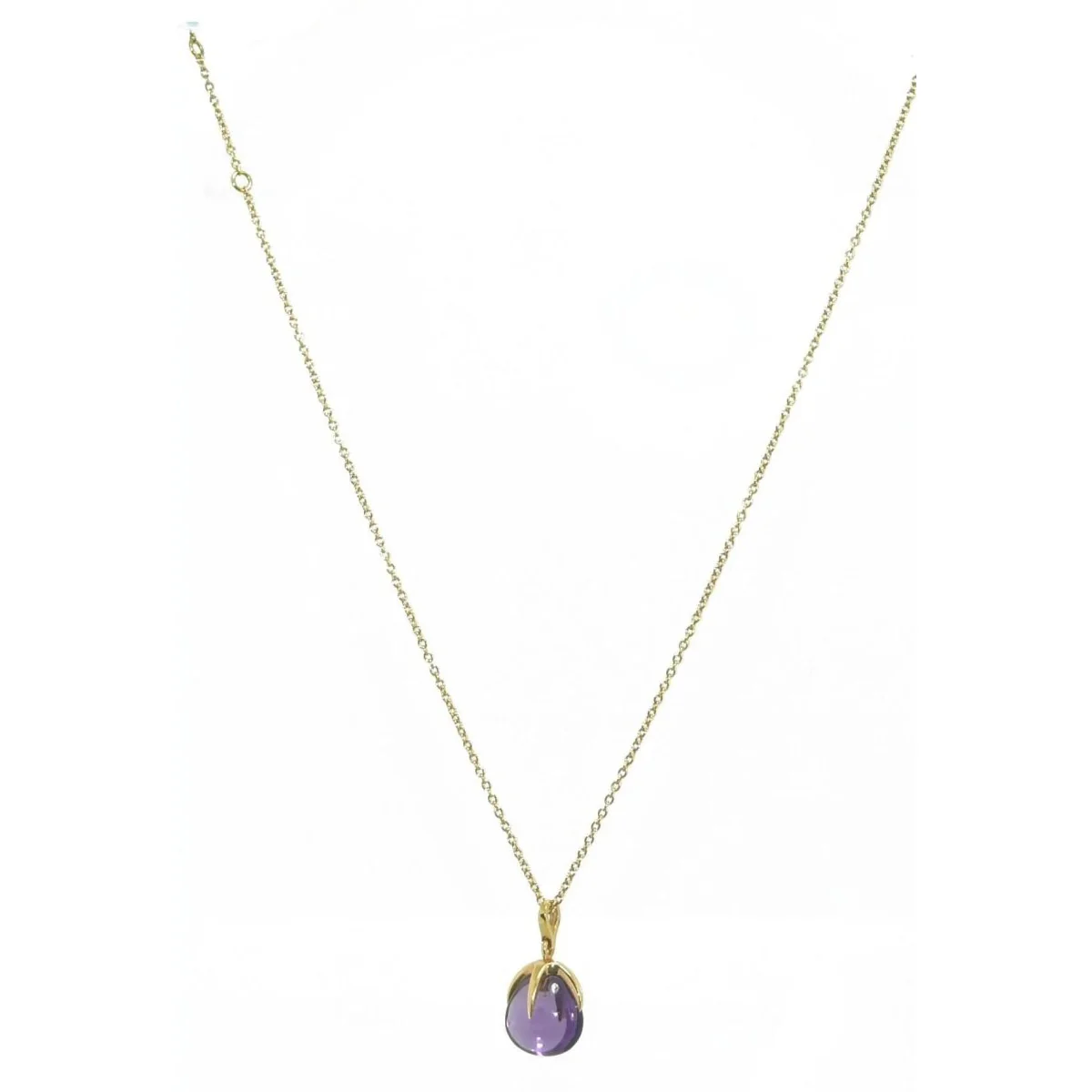 Pomellato necklace, Veleno model, in pink gold and amethyst - Image 4
