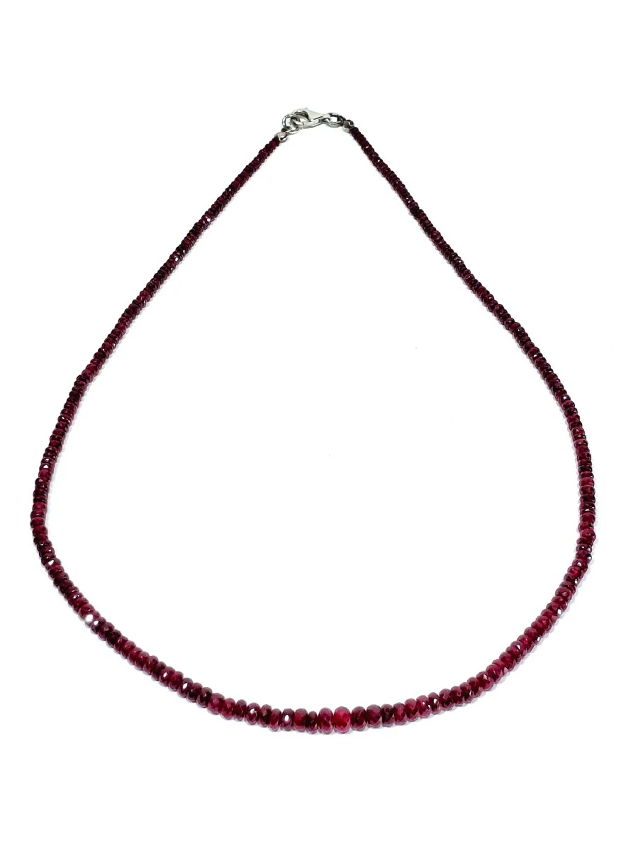 Necklace of Ruby Beads