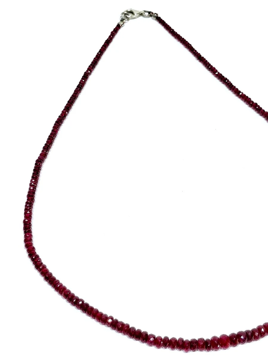 Necklace of Ruby Beads - Image 2