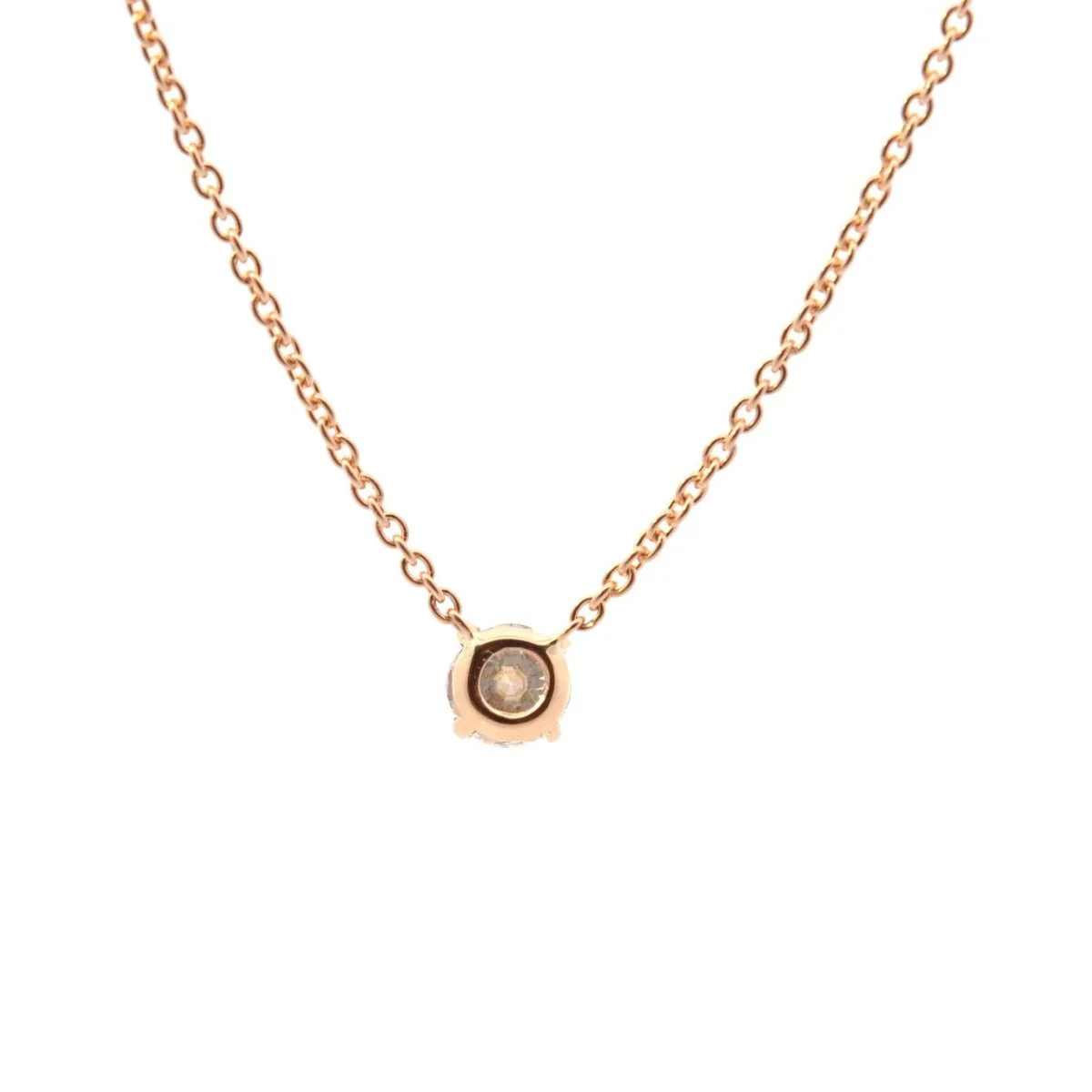 Necklace Pendant in yellow gold and diamond - Image 2