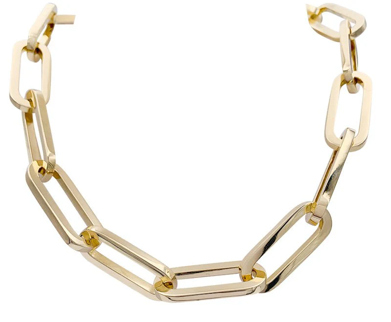 Dinh Van necklace, "Maillon", yellow gold