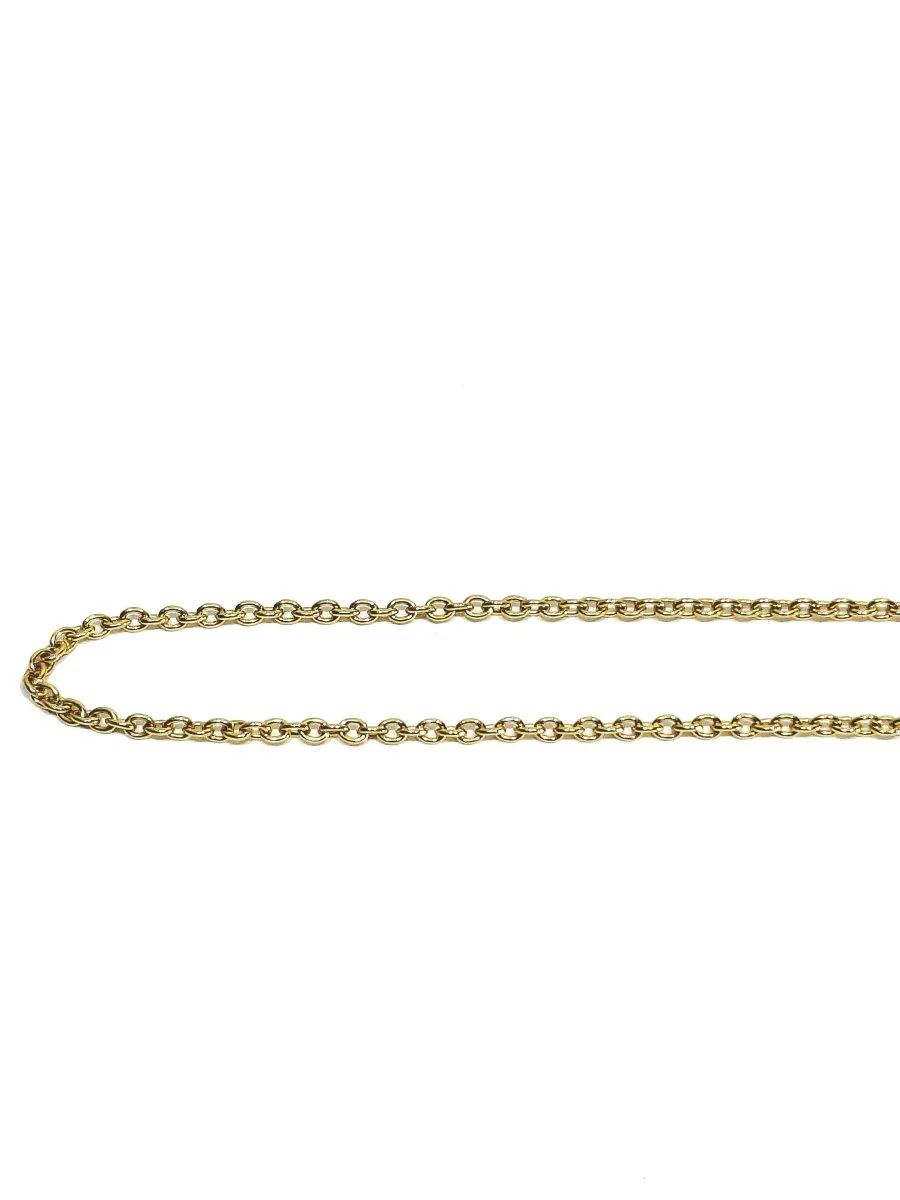 Necklace in yellow gold and diamonds. - Image 7