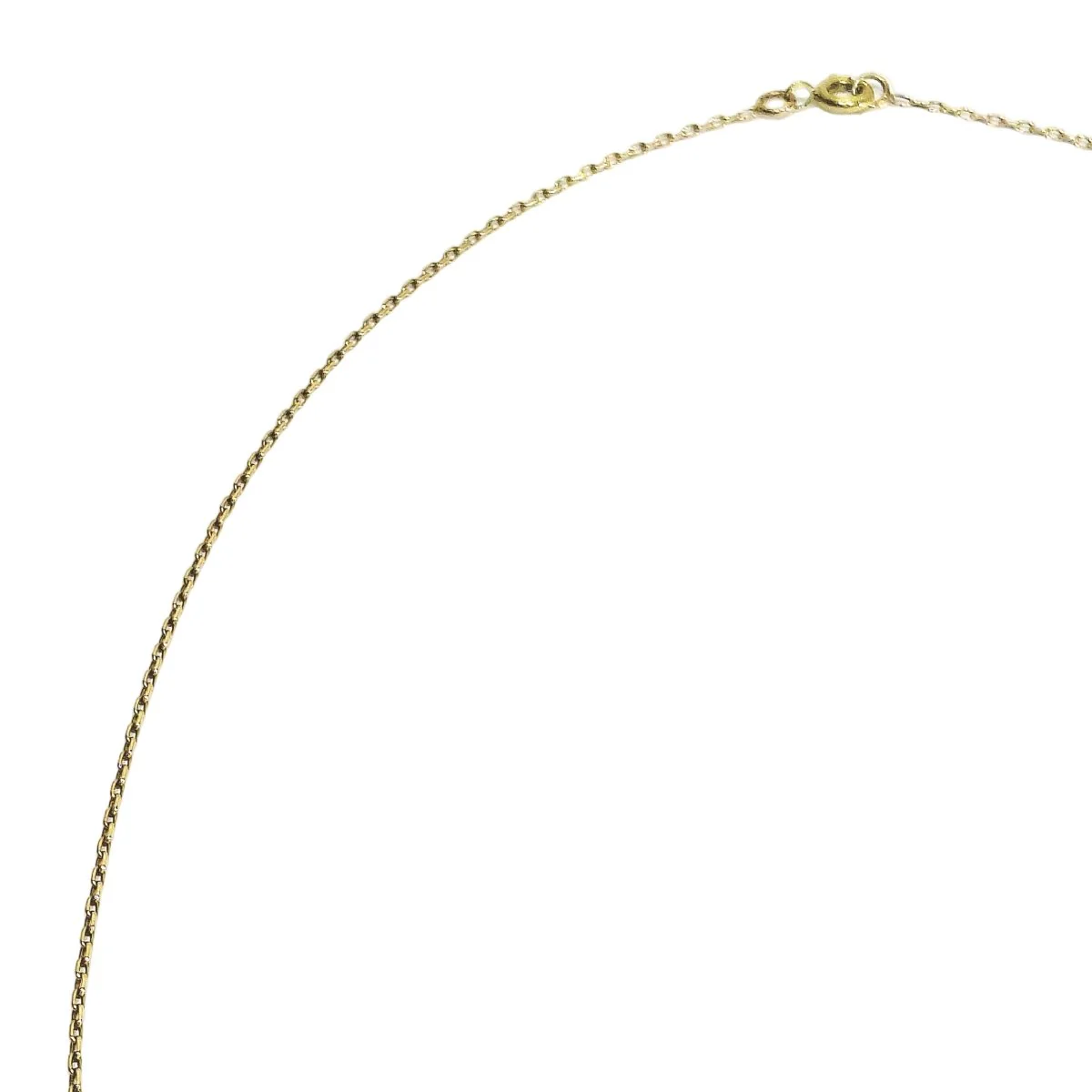 Rose gold, porcelain and diamond pendant necklace - Image 5