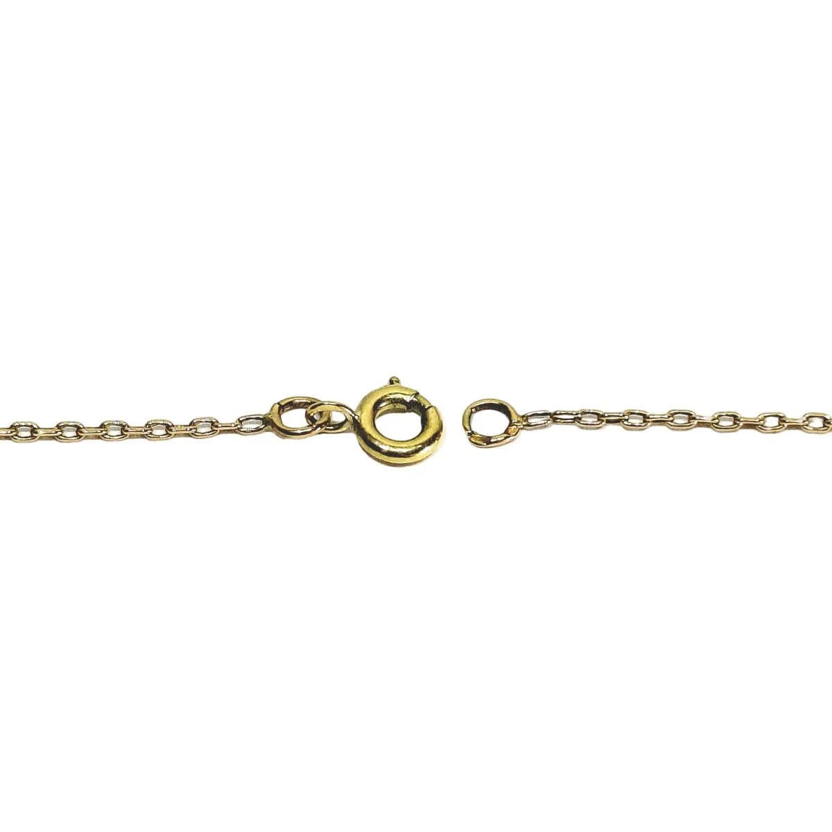 Rose gold, porcelain and diamond pendant necklace - Image 6