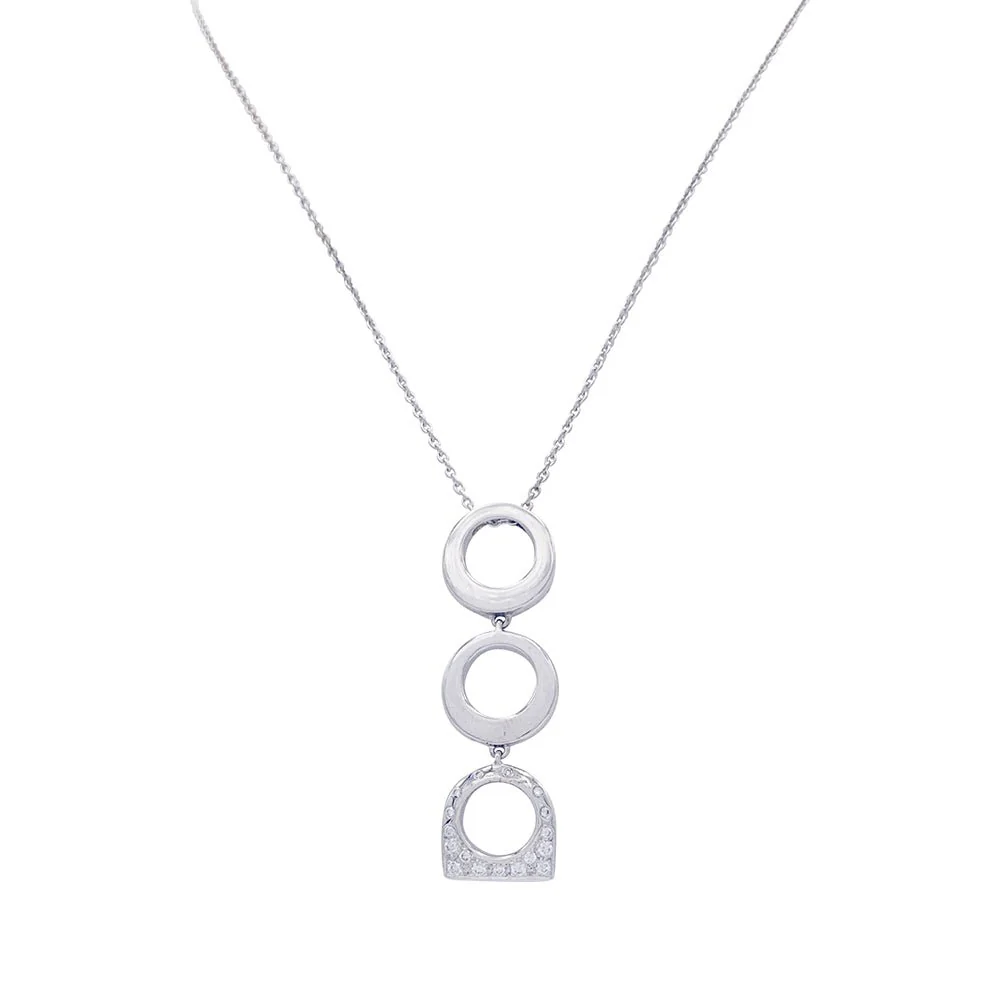 Fred necklace, “Success”, white gold, diamonds
