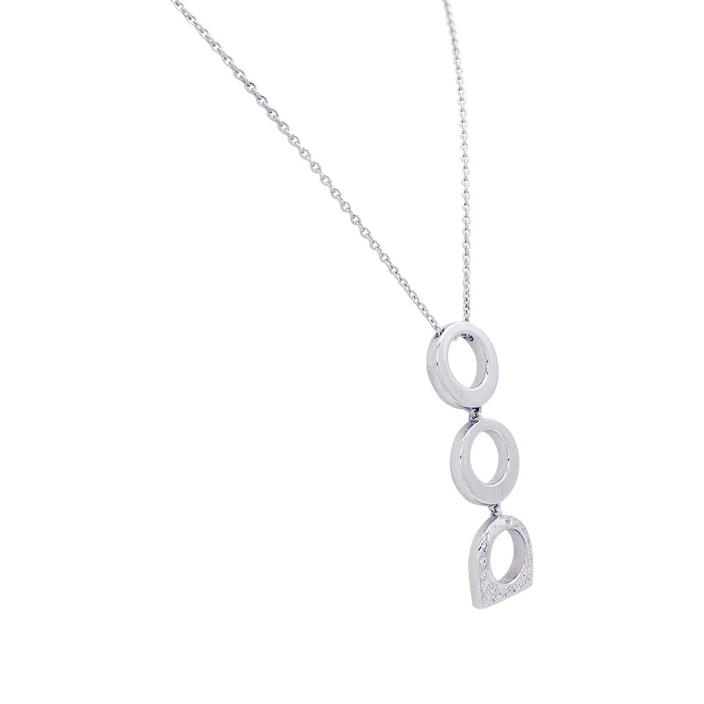 Fred necklace, “Success”, white gold, diamonds - Image 3