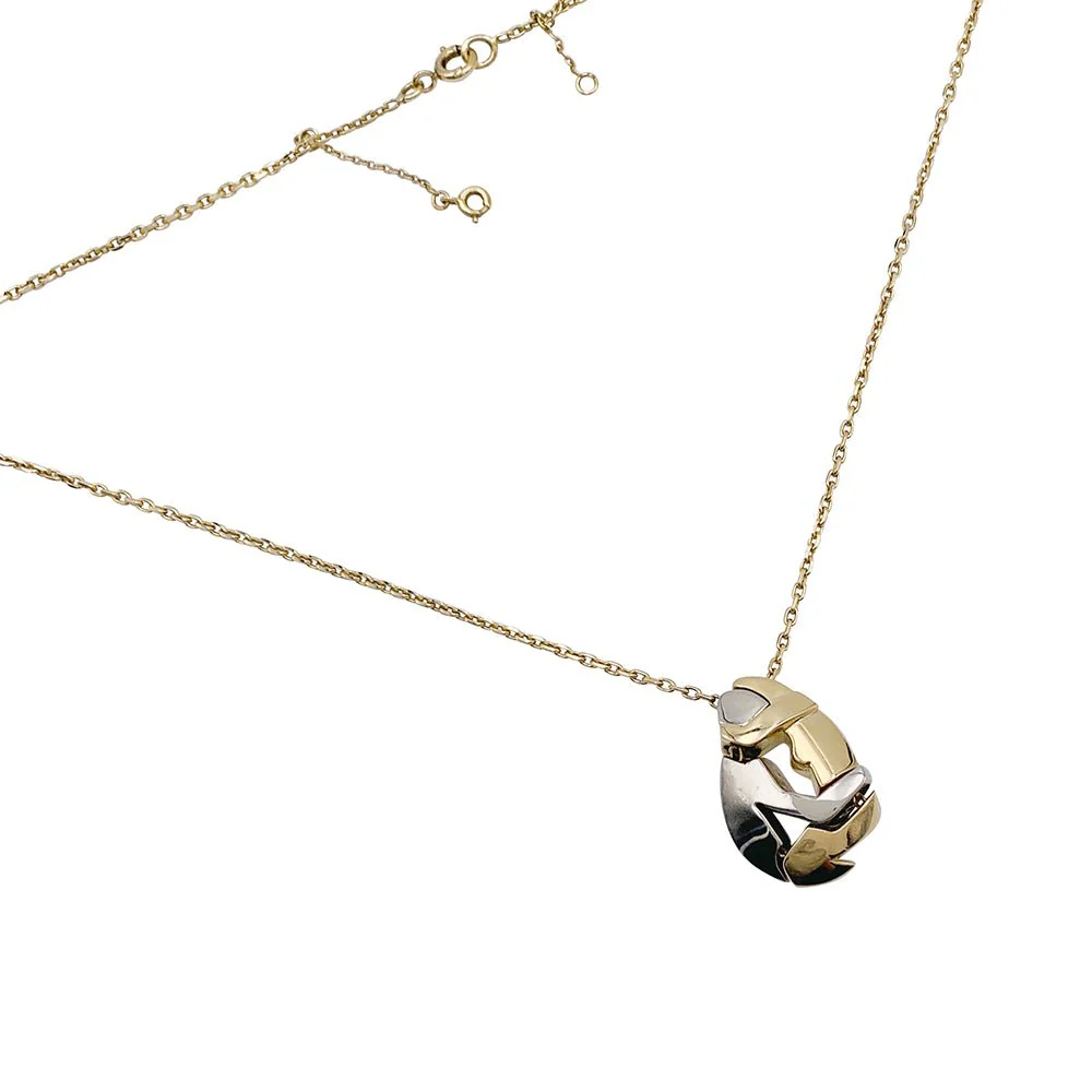 Fred x Miroslav Brozek necklace, "Le Couple", two golds - Image 10