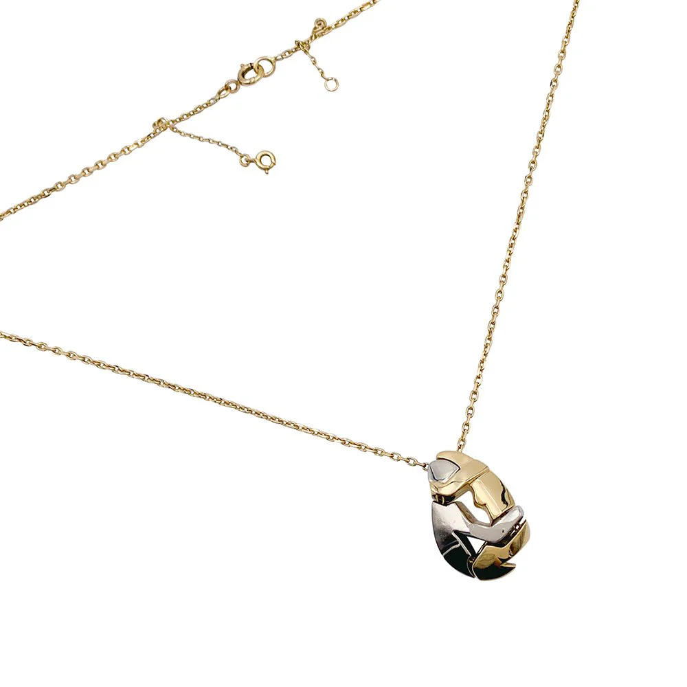 Fred x Miroslav Brozek necklace, "Le Couple", two golds - Image 5