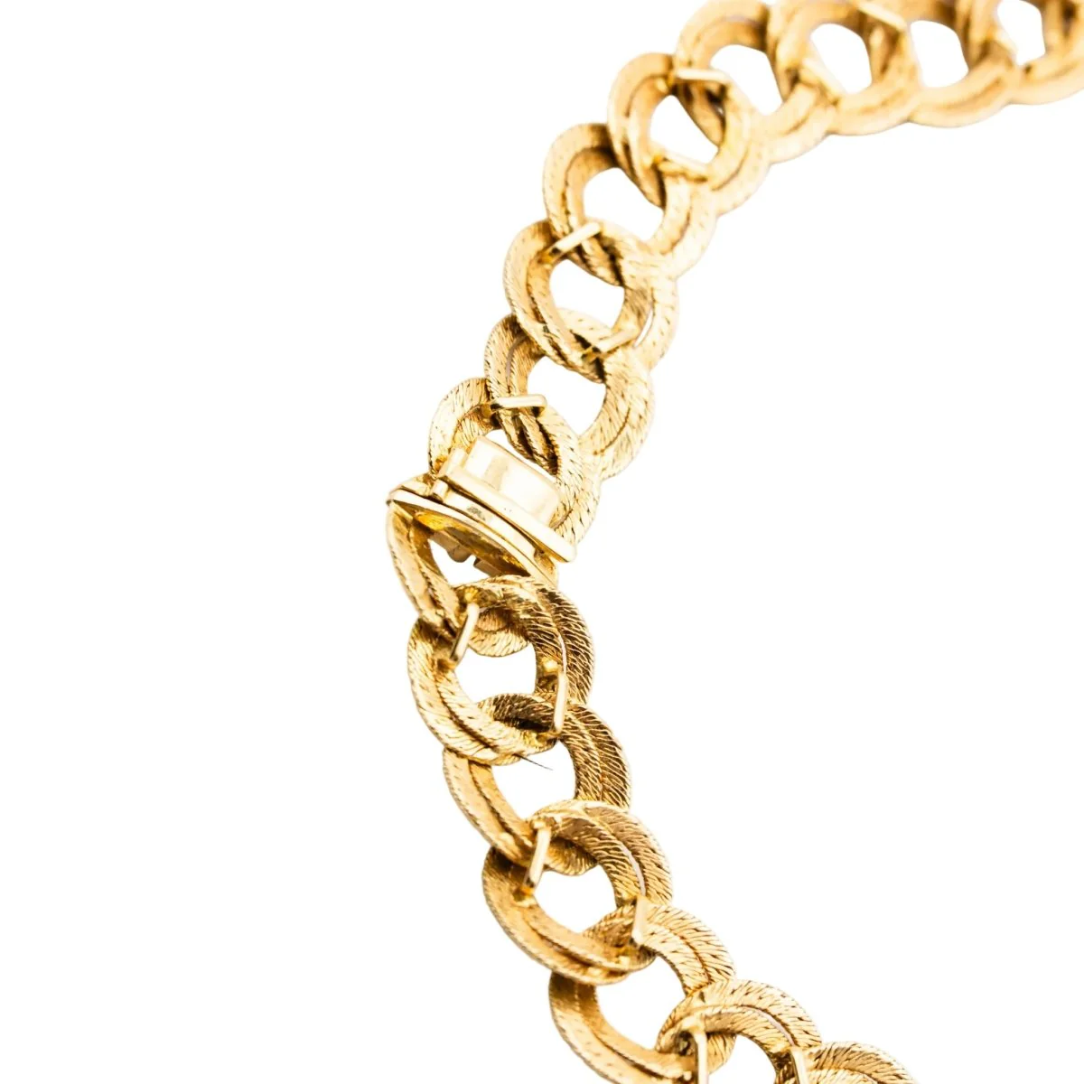 GEORGES LENFANT link necklace in yellow gold - Image 5