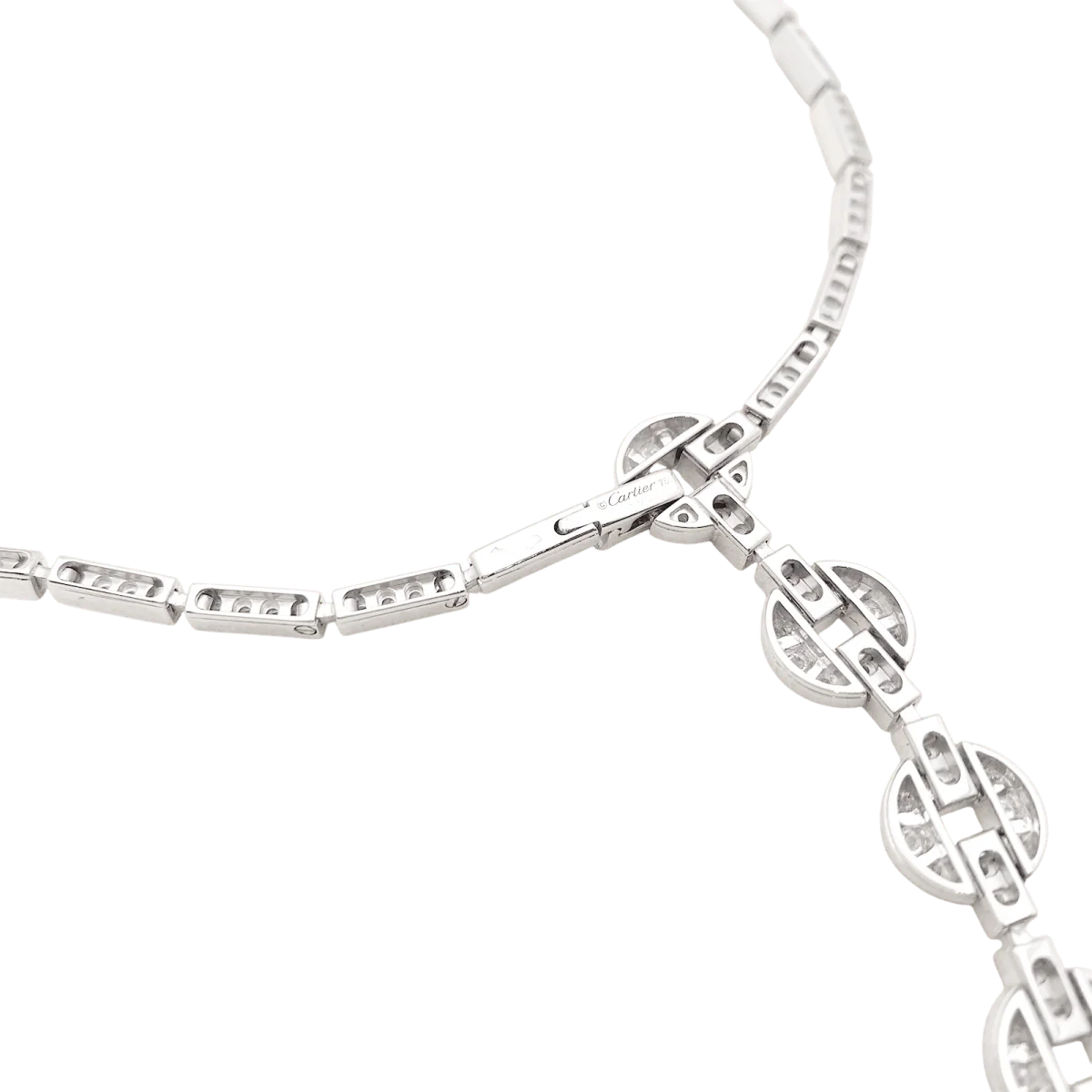 Necklace Cartier "Himalia" Fine Jewelry white gold, diamonds. - Image 6