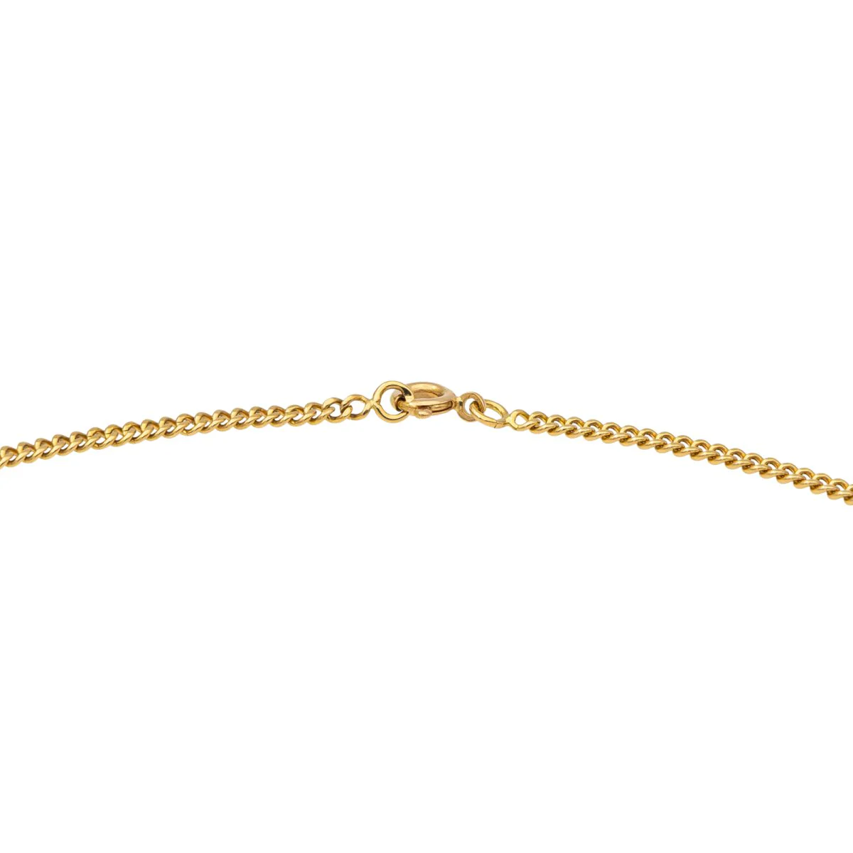 English mesh necklace Yellow gold - Image 4