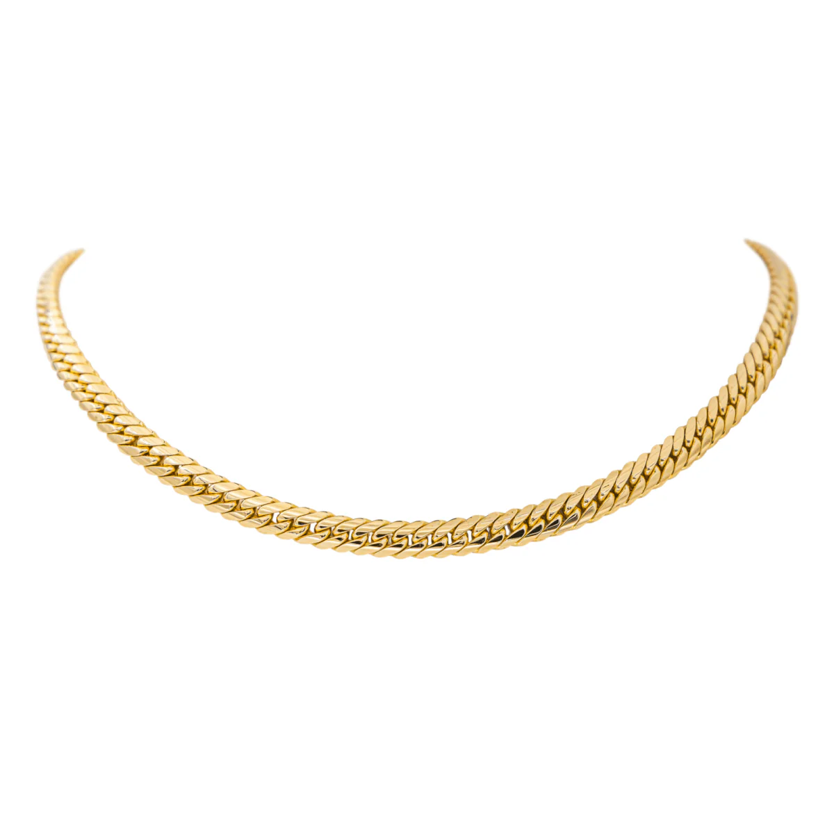 Maille necklace in yellow gold