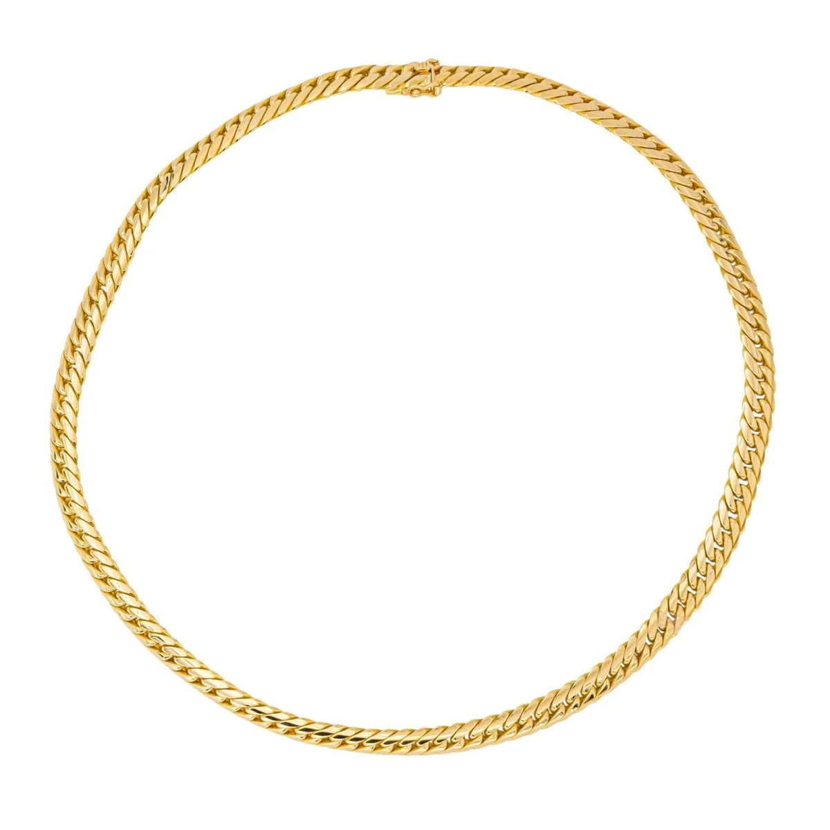 Maille necklace in yellow gold - Image 3