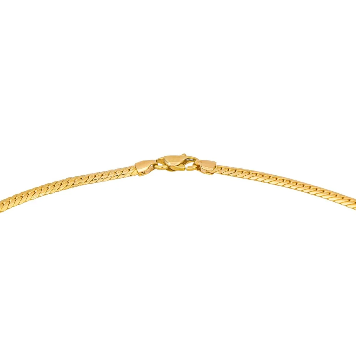 Necklace Mesh in yellow gold - Image 4