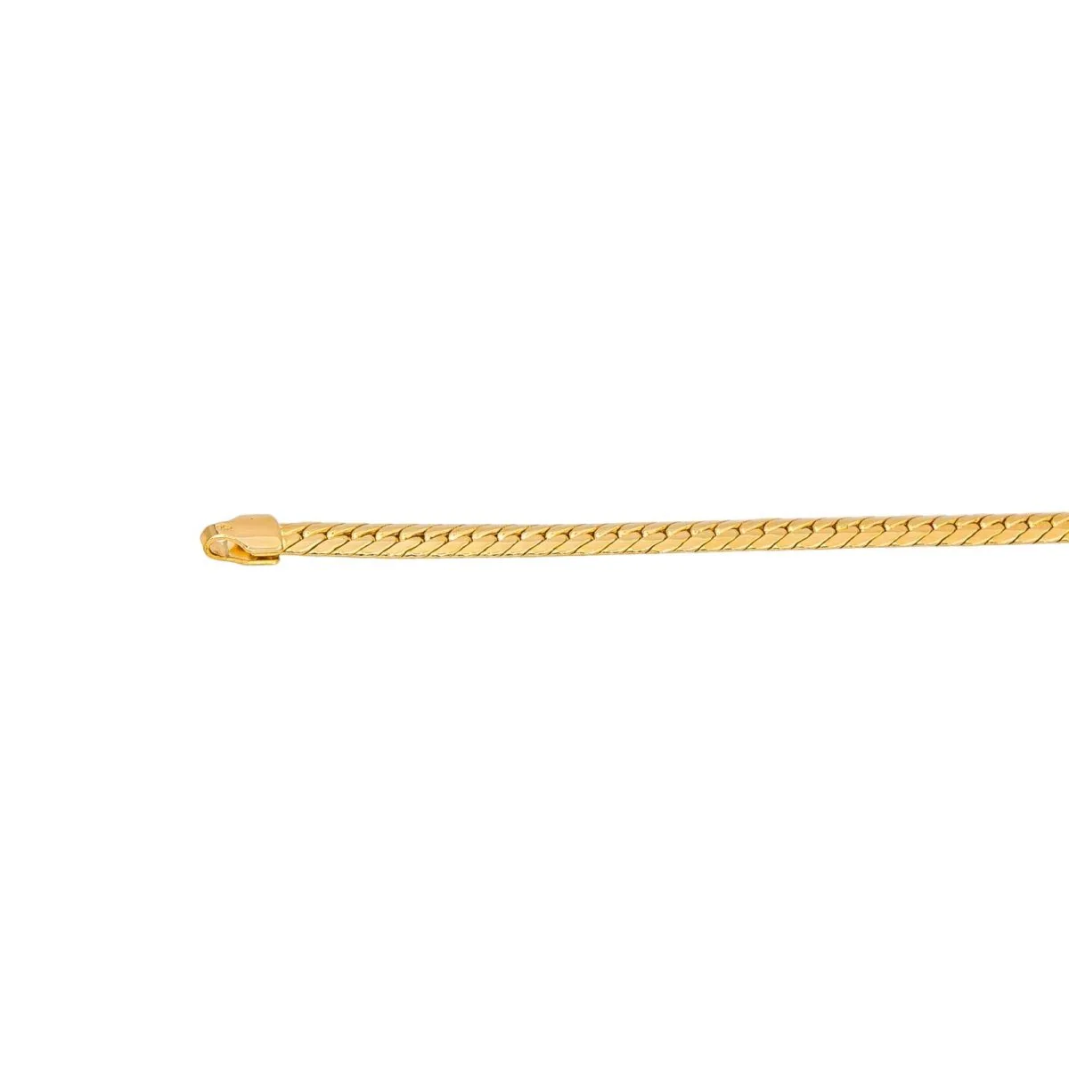 Necklace Mesh in yellow gold - Image 5