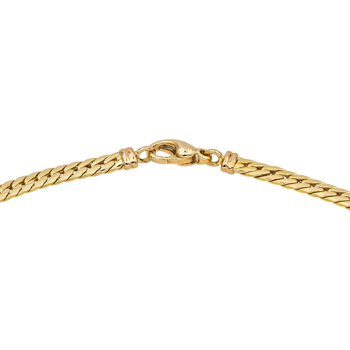 Link Necklace in Yellow gold - Image 5
