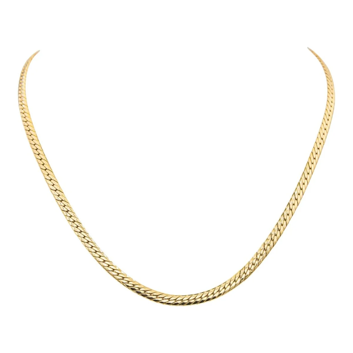 Maille necklace in yellow gold