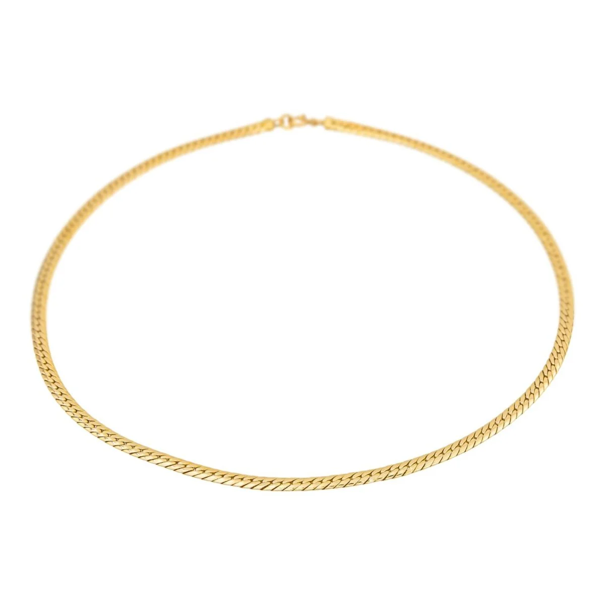 Maille necklace in yellow gold - Image 3