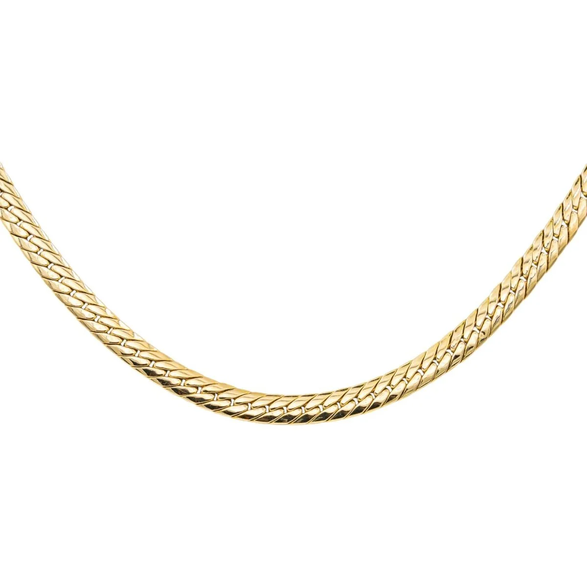 Maille necklace in yellow gold - Image 5