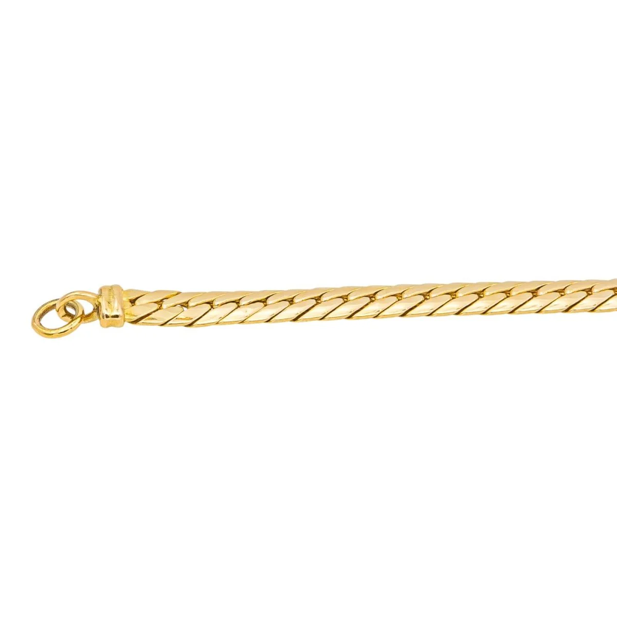 Maille necklace in yellow gold - Image 7