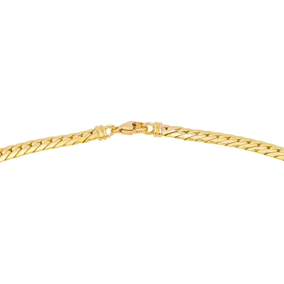 Necklace Mesh in yellow gold - Image 5