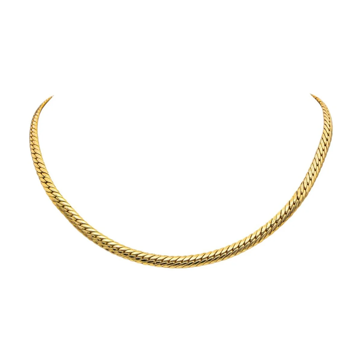 Maille necklace in yellow gold