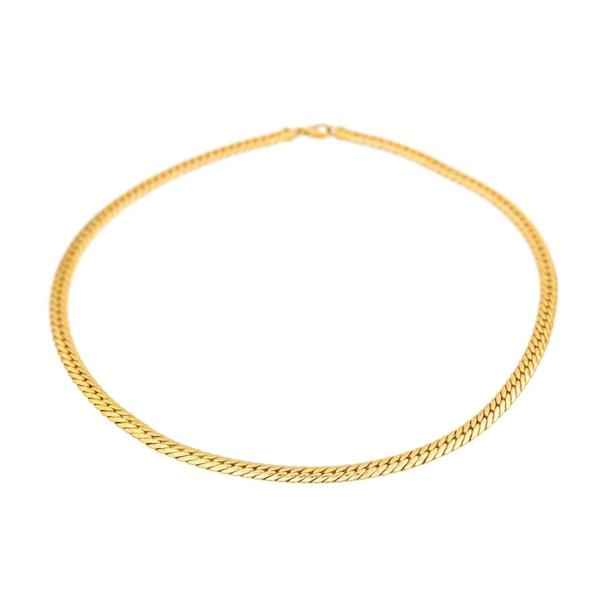 Maille necklace in yellow gold - Image 3