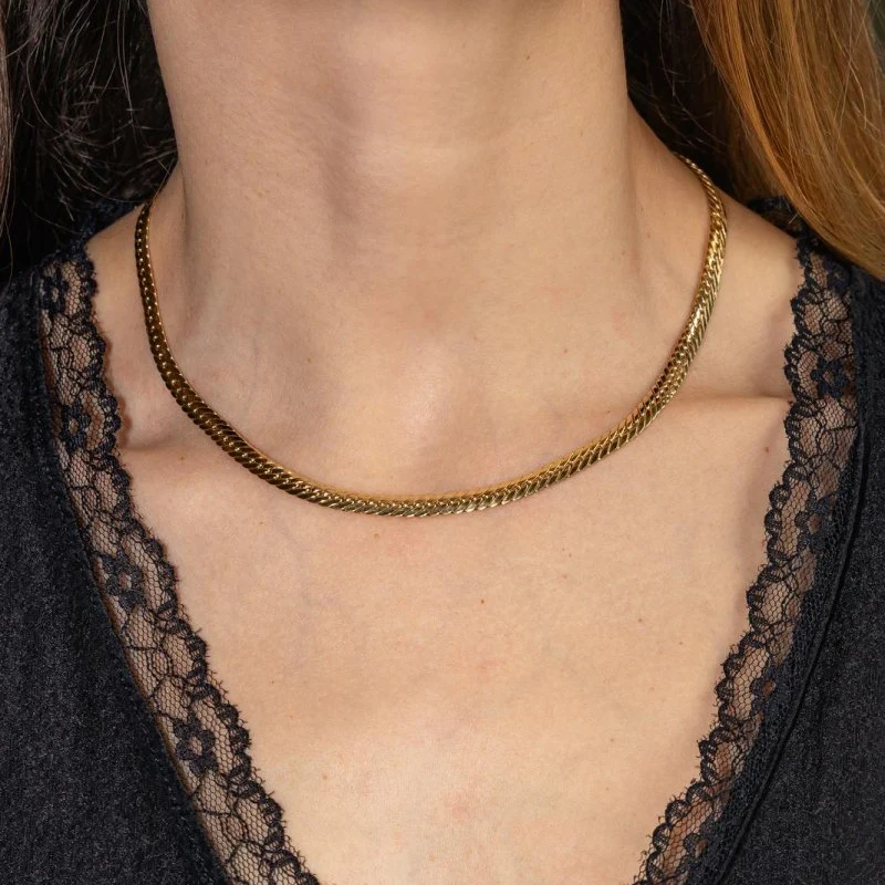 Link Necklace Yellow gold - Image 2