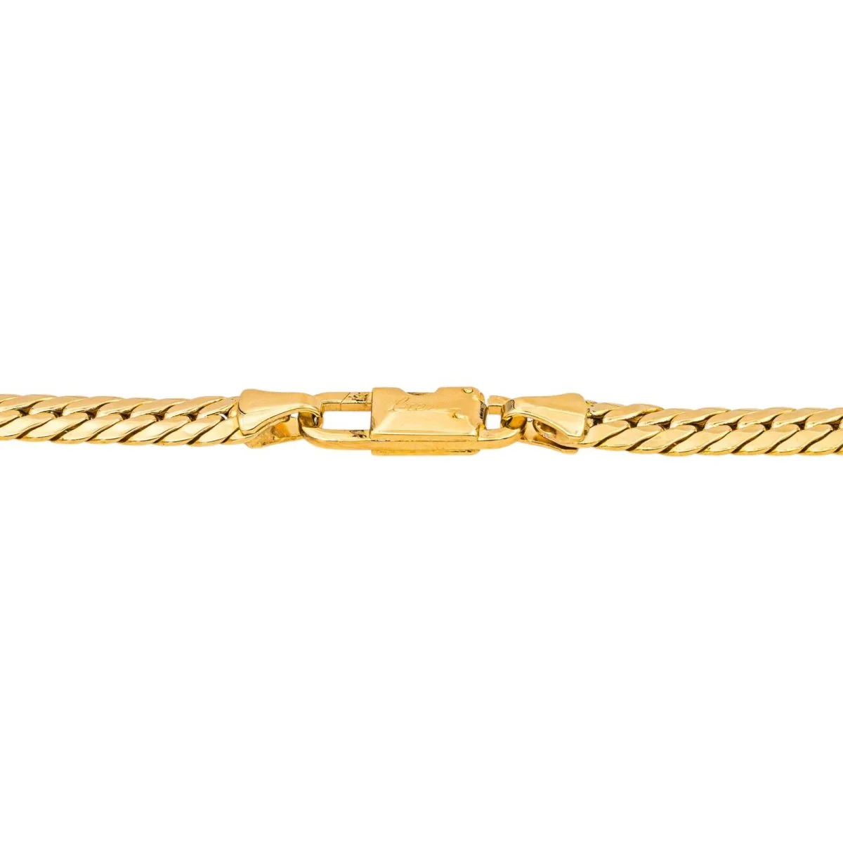 Link Necklace Yellow gold - Image 7