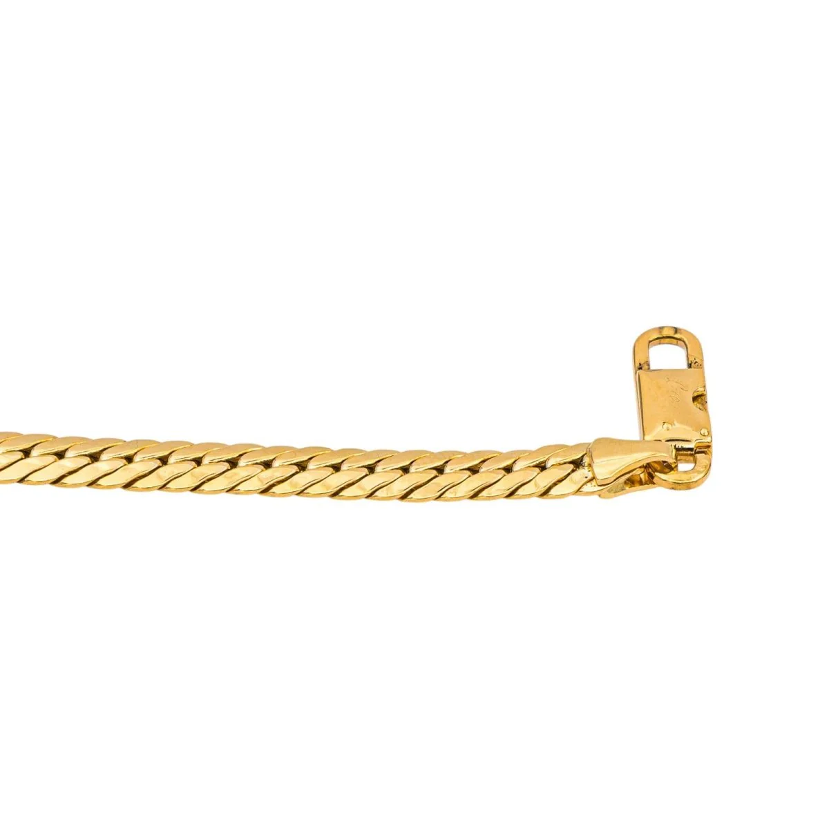 Link Necklace Yellow gold - Image 8