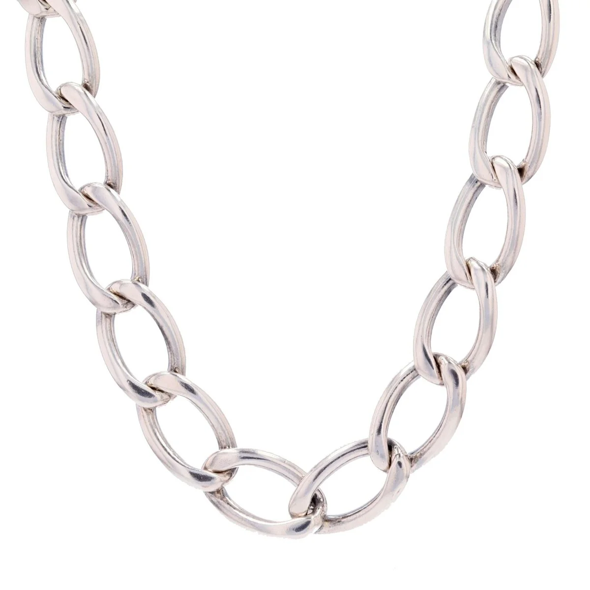 Silver Link Necklace