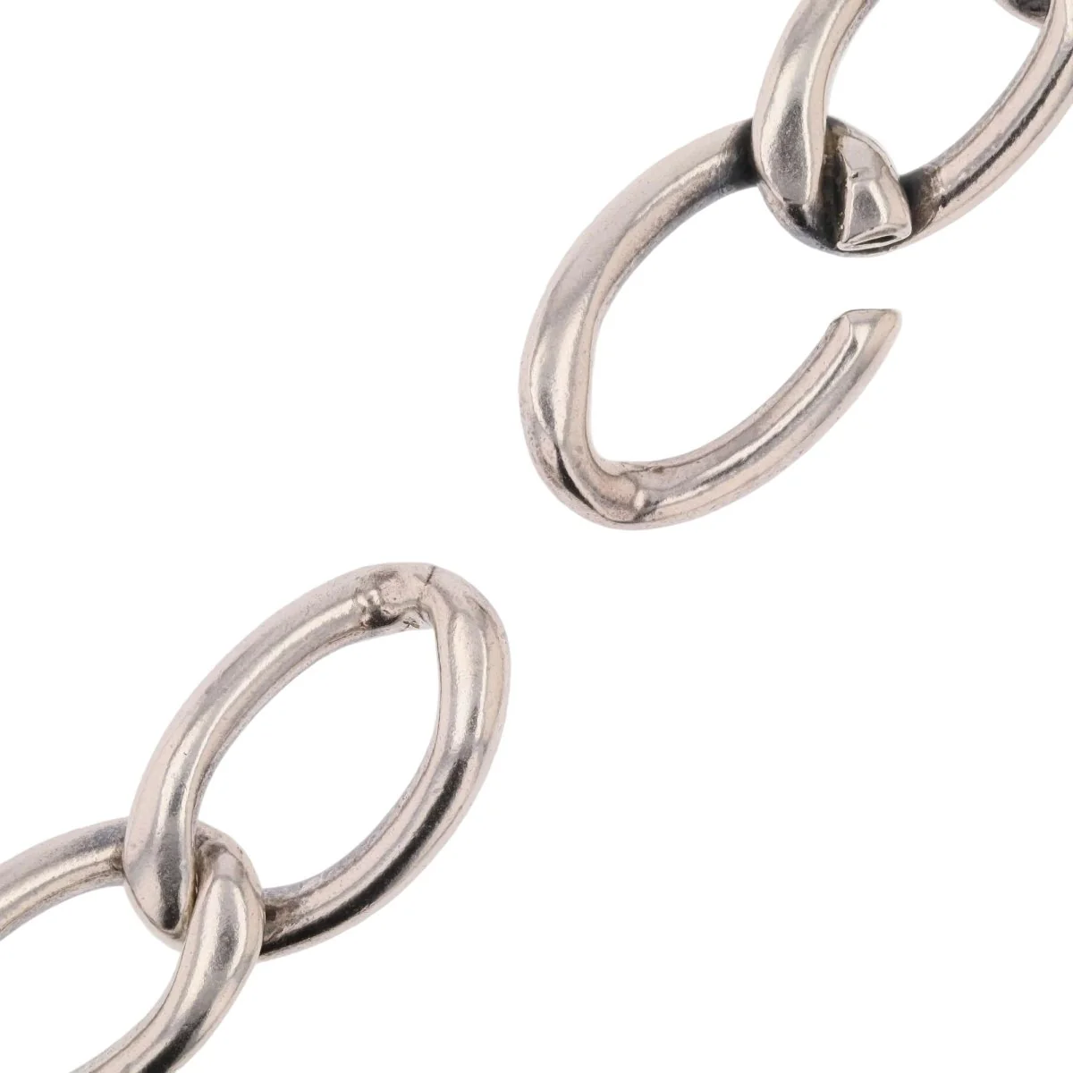 Silver Link Necklace - Image 4