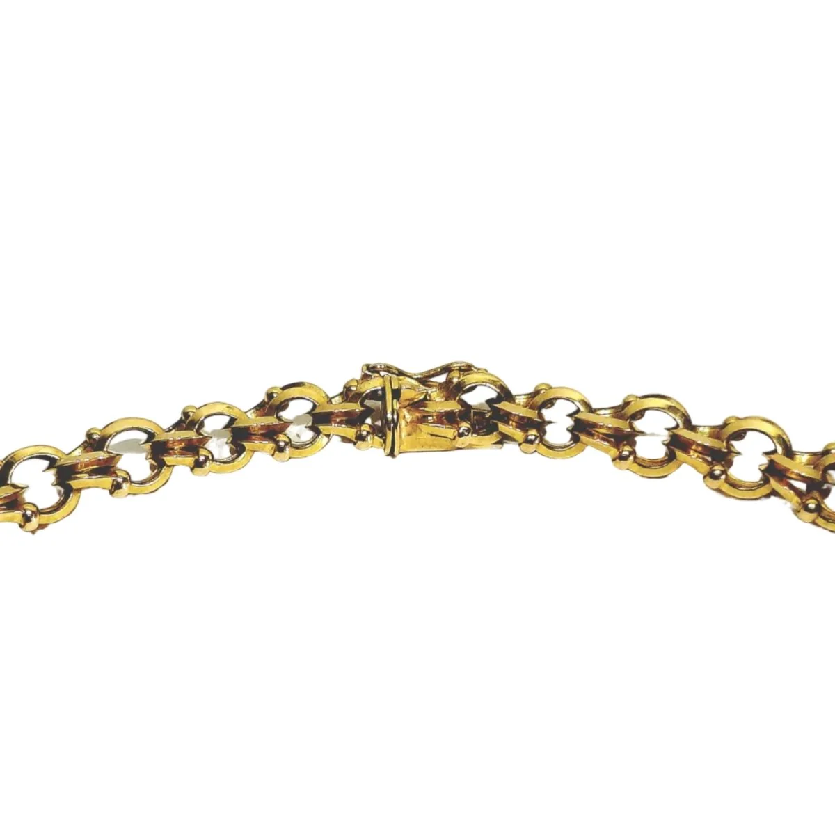Rose gold mesh necklace - Image 4