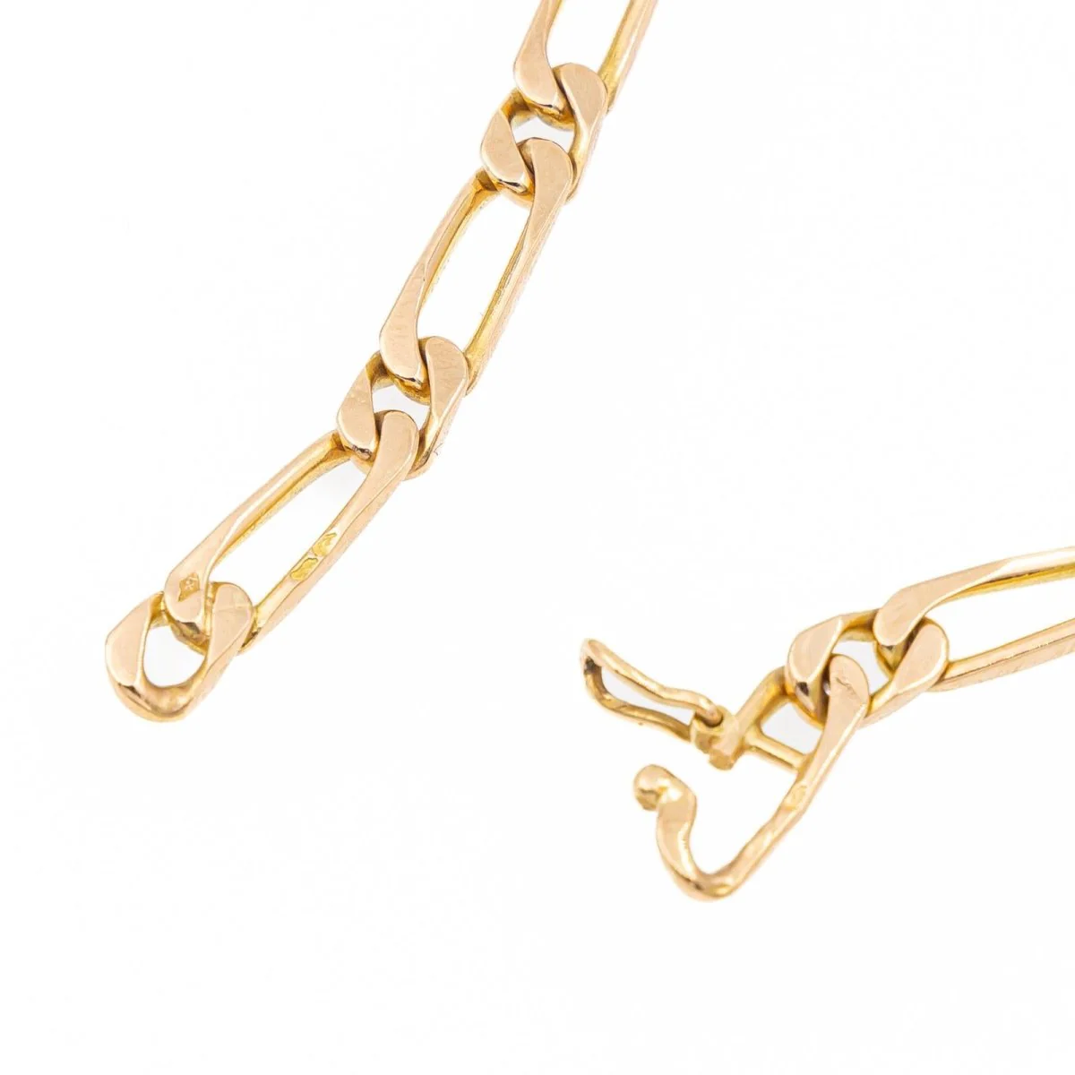 Figaro mesh necklace Rose gold - Image 6