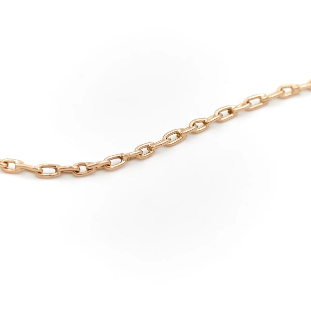 Yellow gold Linklace necklace - Image 3