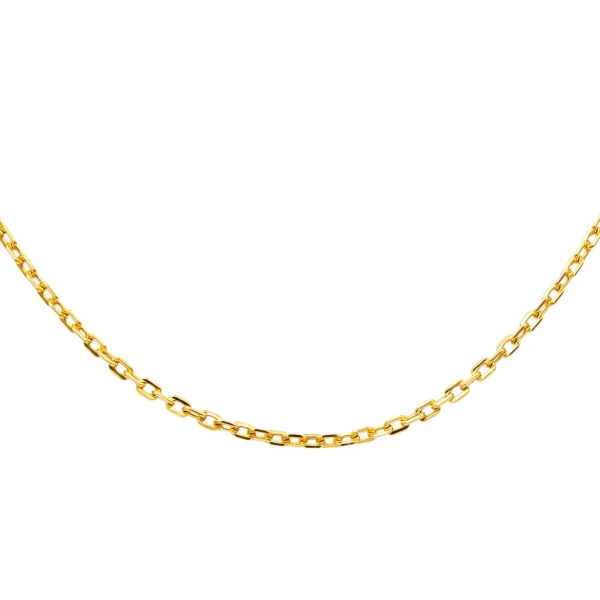 Yellow gold chain necklace - Image 4