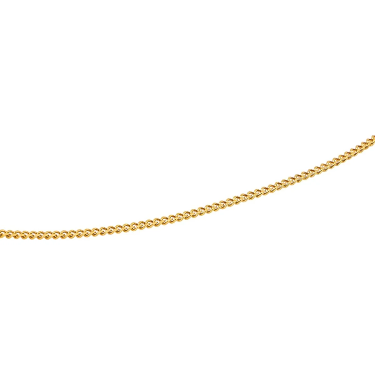 Necklace Maille gourmette Yellow gold - Image 6