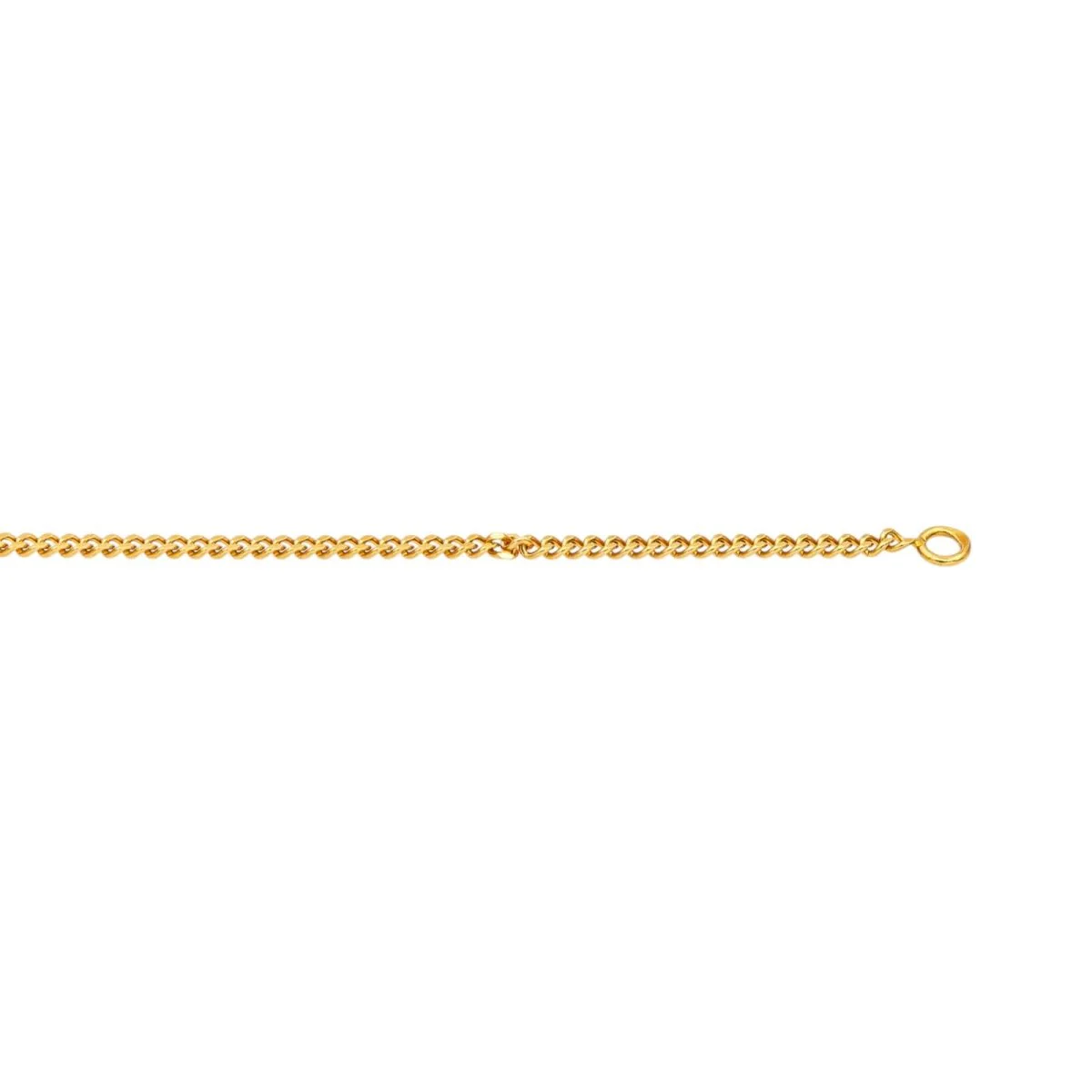 Necklace Maille gourmette Yellow gold - Image 7