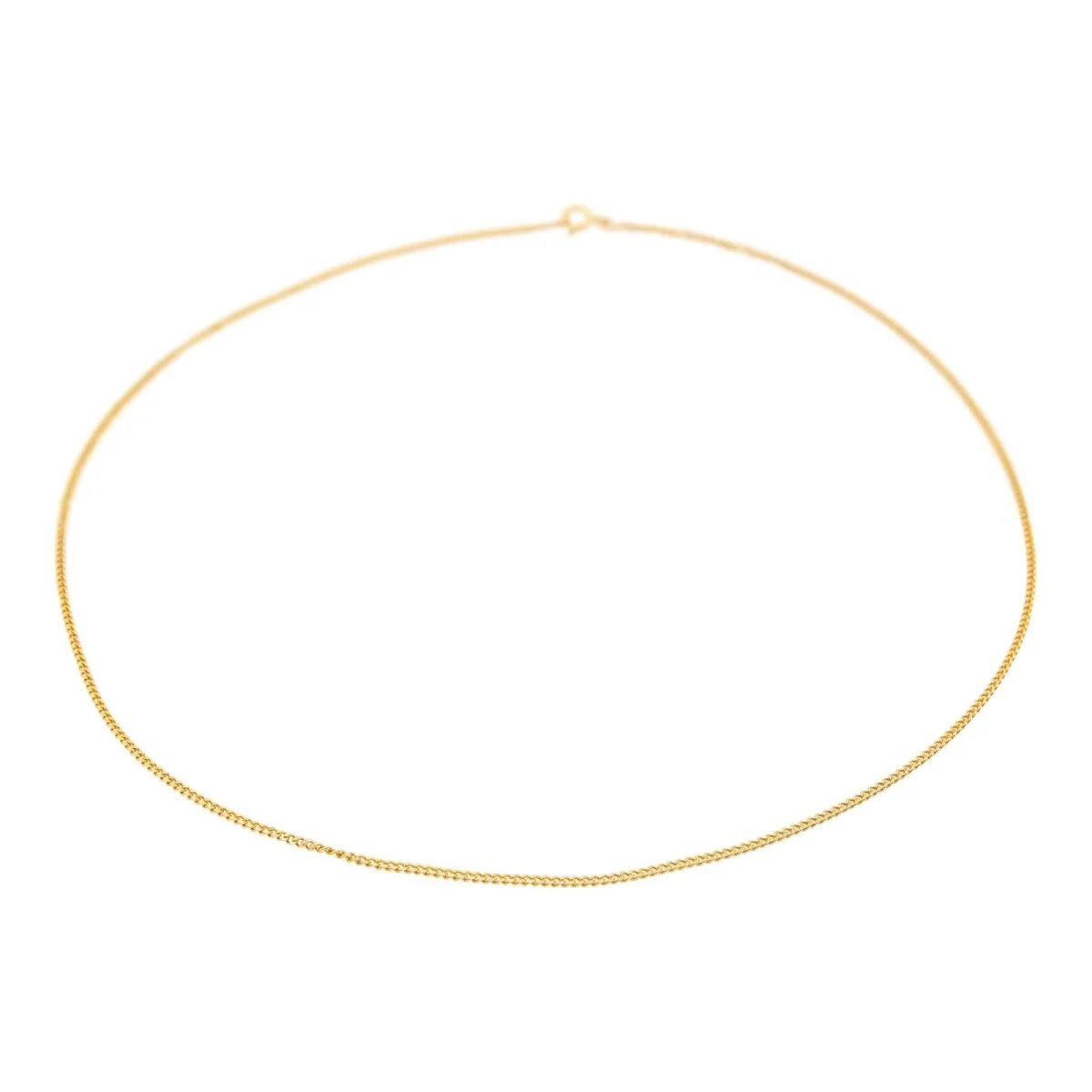 Yellow gold chain necklace - Image 4