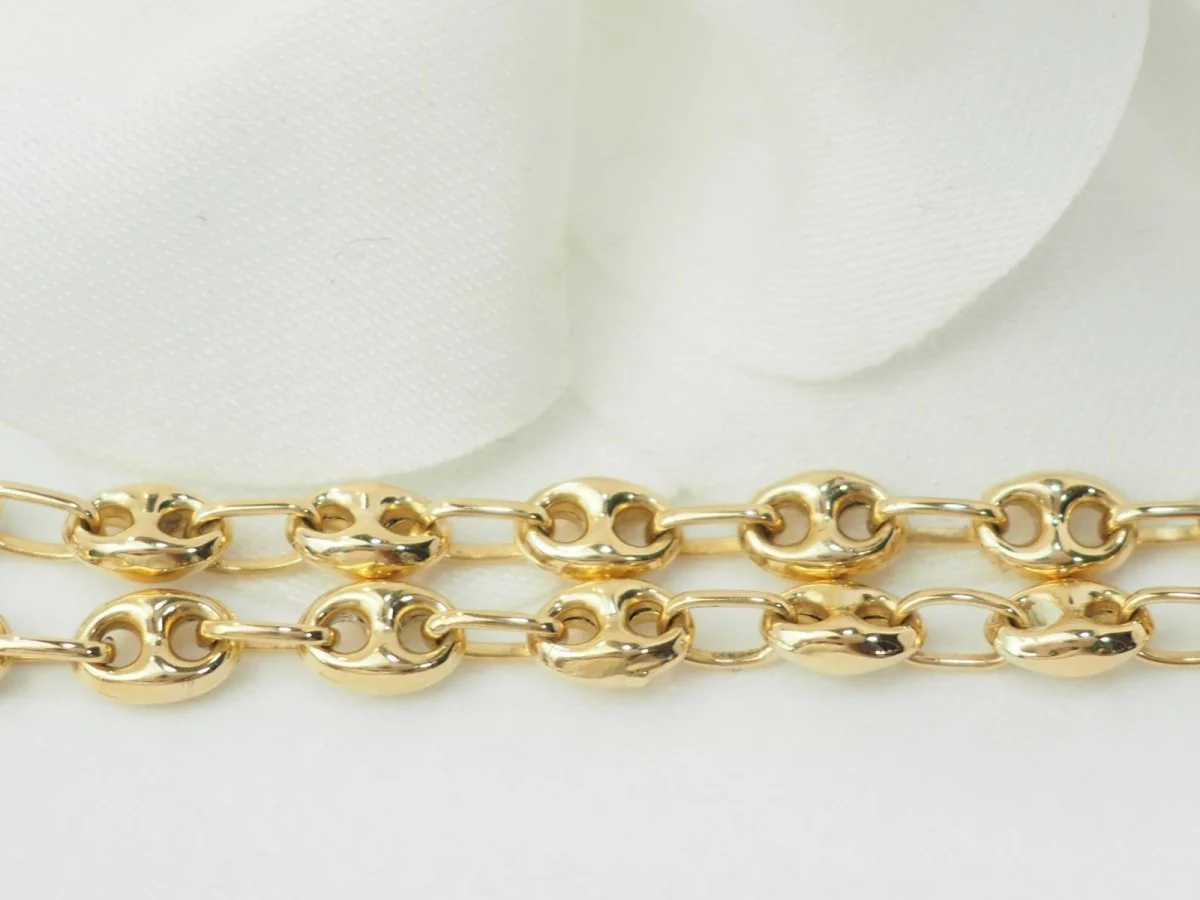 Coffee bean link necklace - Image 3