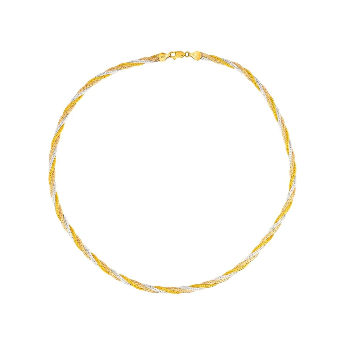 Mirror Link Necklace Rose gold - Image 5