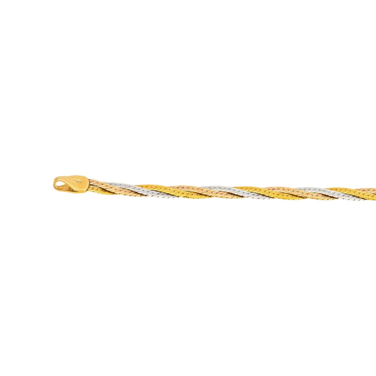 Mirror Link Necklace Rose gold - Image 7