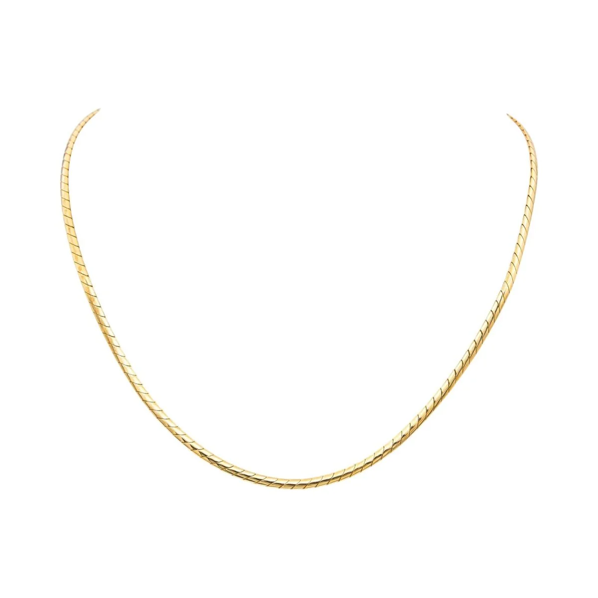 Collier Chaîne en or jaune