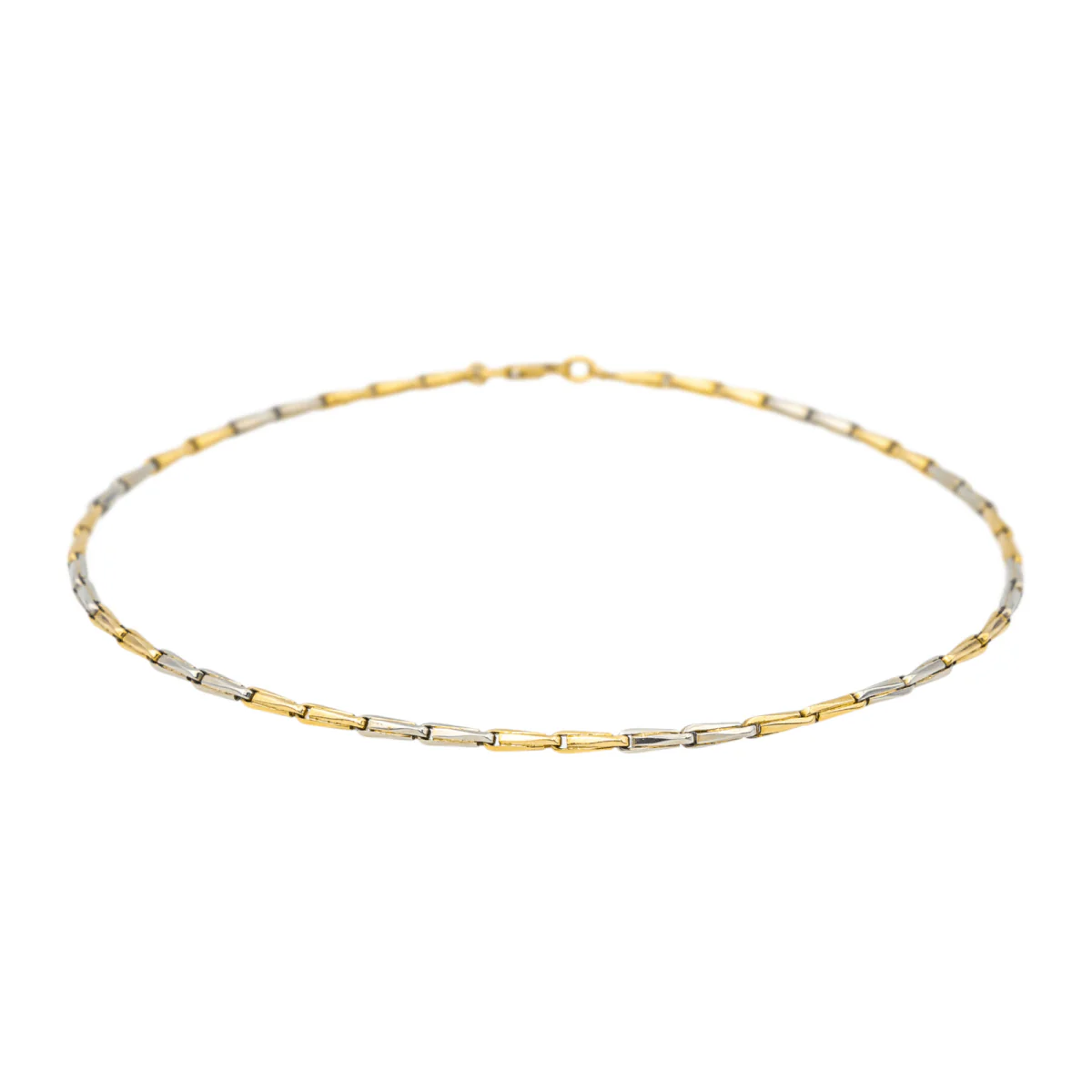 Necklace Ras de Cou in yellow gold and white gold - Image 4