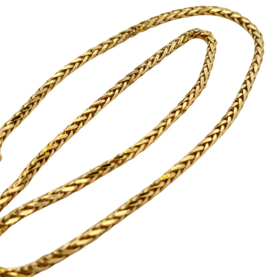 Maille Palmier necklace in yellow gold - Image 4