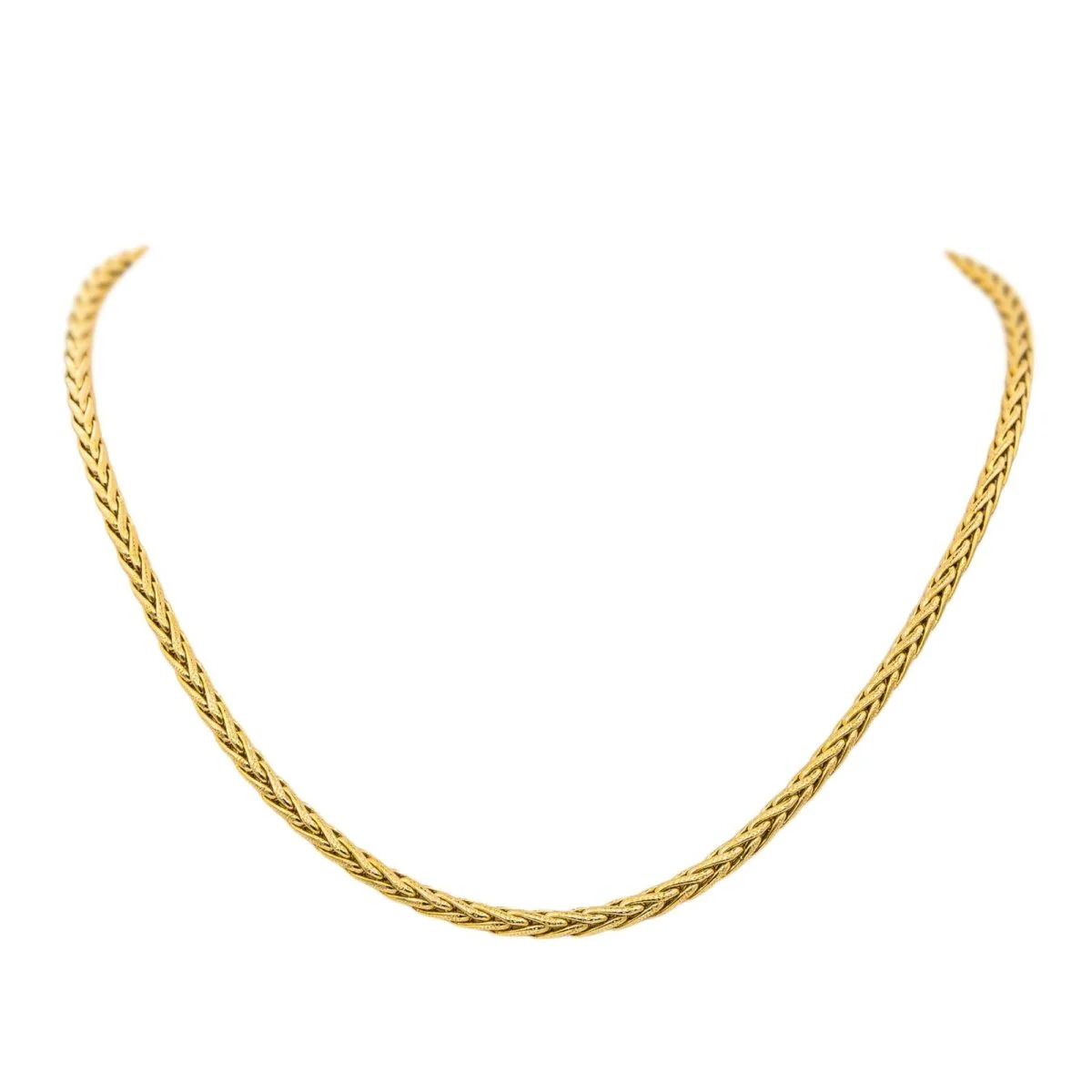 Yellow Gold Link Necklace