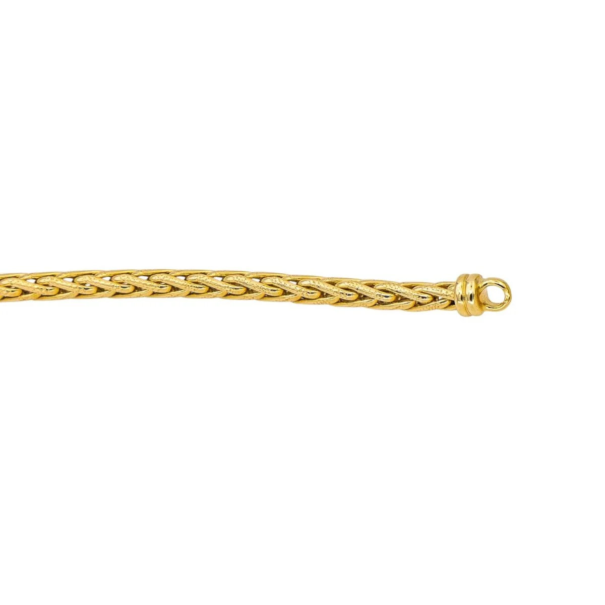 Yellow Gold Link Necklace - Image 6