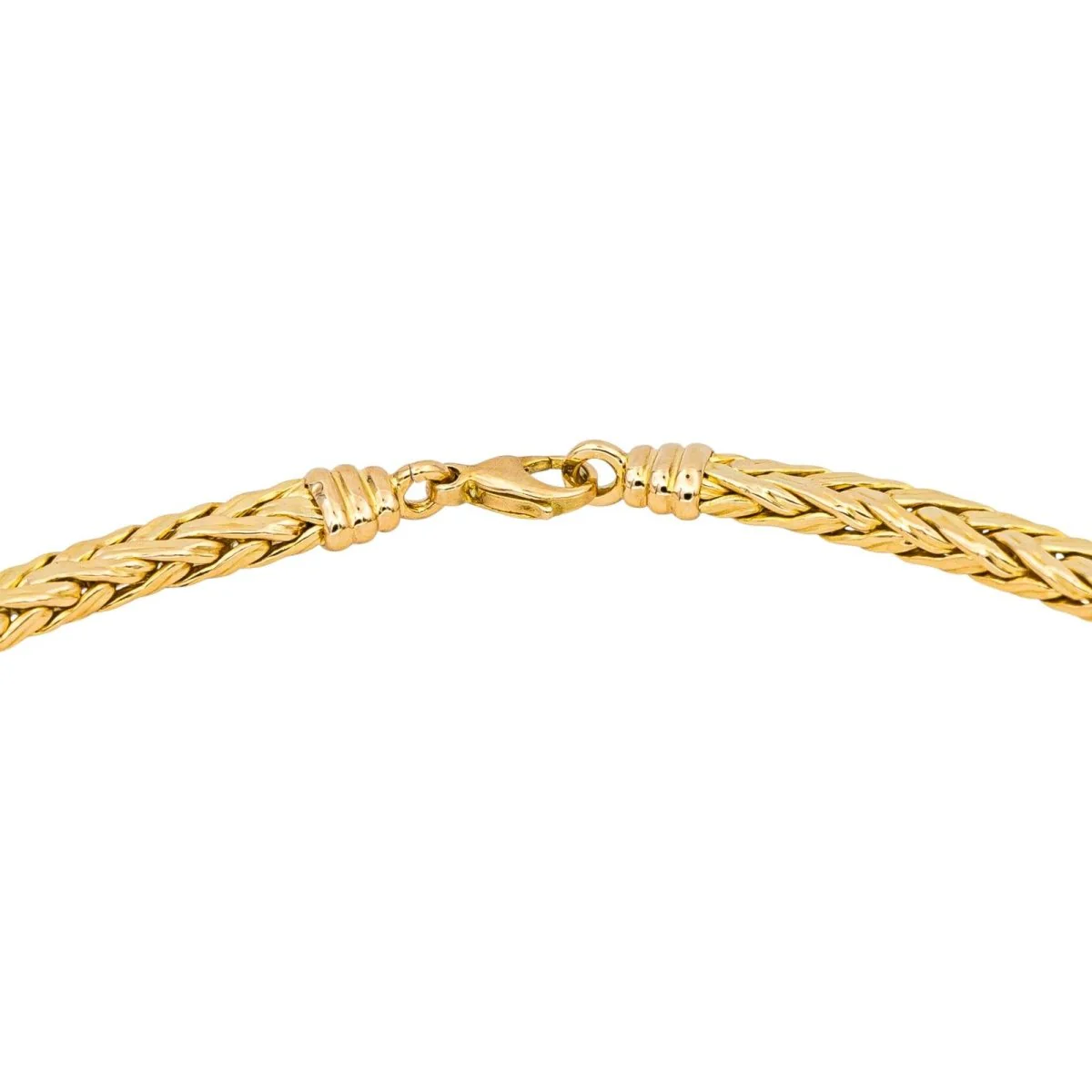 Maille necklace in yellow gold - Image 4