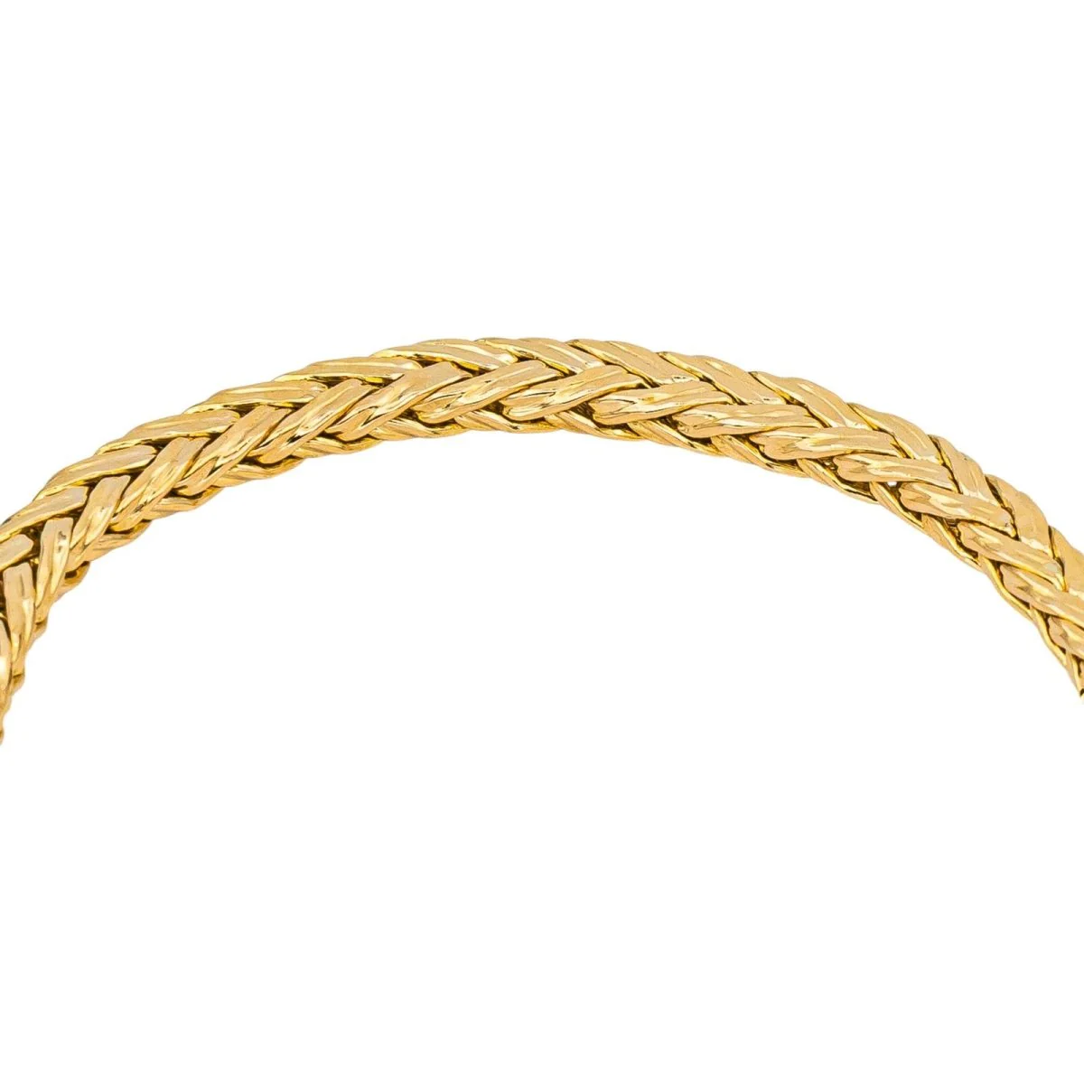 Maille necklace in yellow gold - Image 5