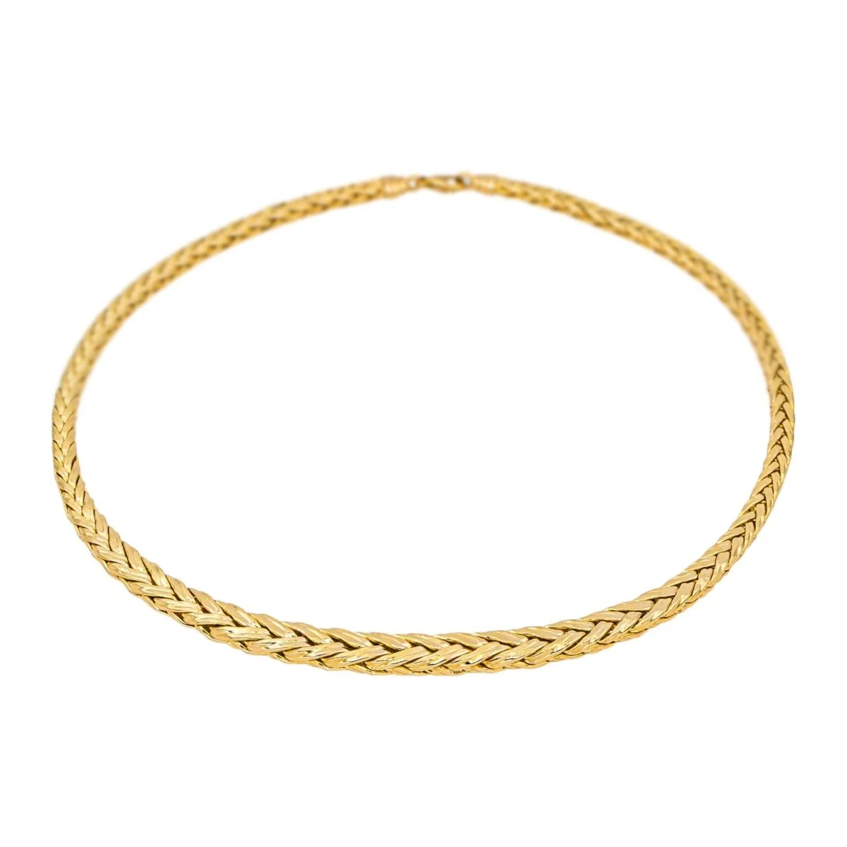 Maille necklace in yellow gold - Image 7